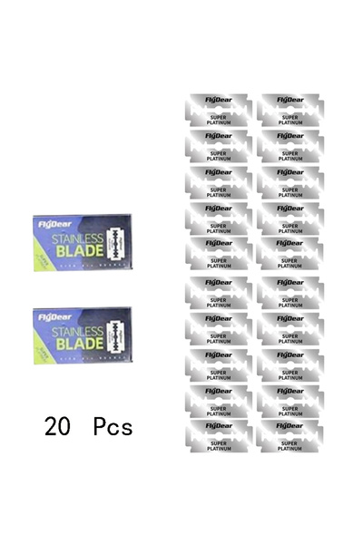 choice2 20 pcs Razor Blades For Barbers,Double Edge Razor Blades, Men´s Safet...