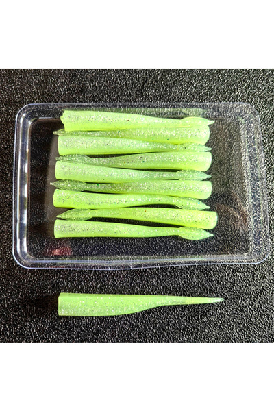 Choice F 10pcs 10pcs/pkt Swim Bait Soft Fishing Lure 7.5mm 2.1g Jig head hook...