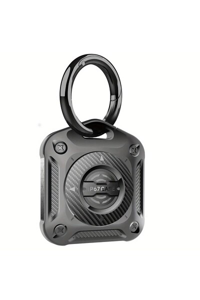 Choice black Case for AirTag Cover Ip7 True Waterproof Soft TPU Pet Protectiv...