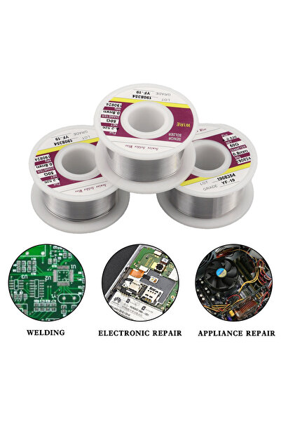choice2 1.0mm 50g 50/100G Tin Wire Soldering Wire with Flux Melt Rosin Core S...