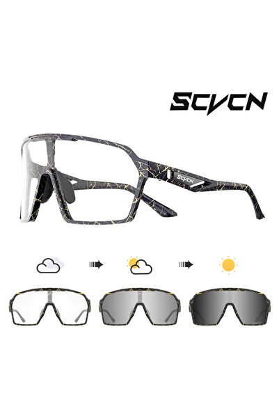 Choice نظارات شمسية جديدة متغيرة اللون باللون الأسود (BlackPhotochromic-01 SC...