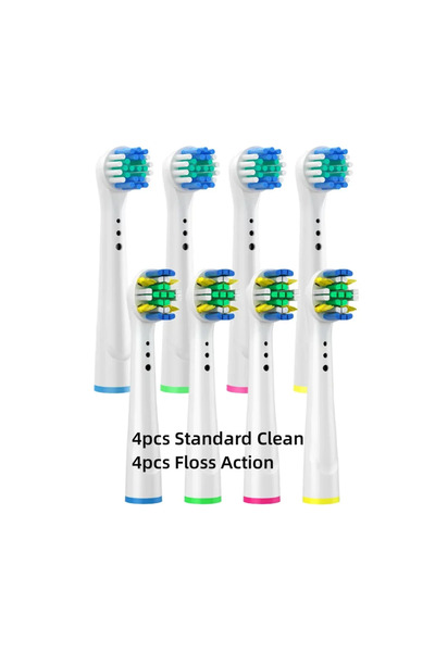 Choice10 8Pcs C Brush Head Nozzles for Braun Oral B Replacement Toothbrush He...