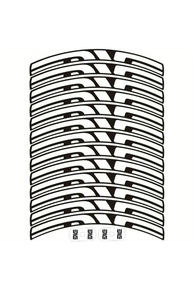 Choice4 a set 2D Flat Sticker 15pcs/sheet, Motorcycle and Bike Wheel Set Ridi...