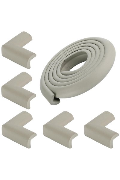 Choice3 Gray Set Baby Safety Table Corner Protector Tape Set Home Furniture P...
