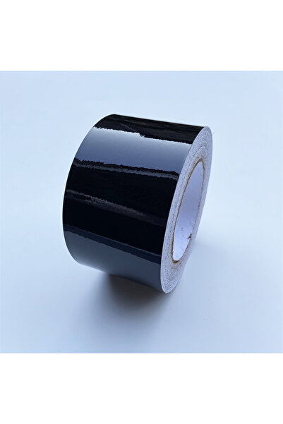 Choice 3X1000 CM Glossy Black 3/5/7/10CM Black Glossy Vinyl Wrap Stripes Chro...