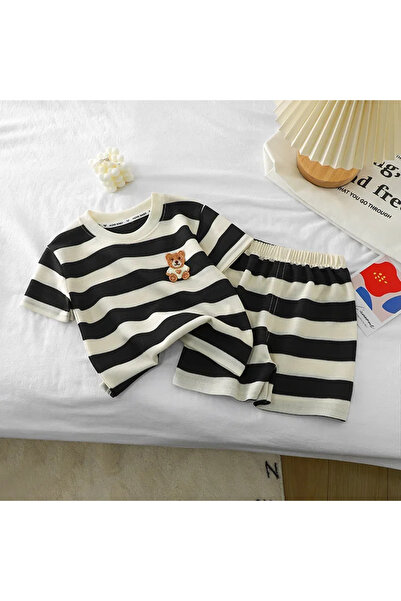 Choice 80 for 9-12M 2pcs Set Summer Children Sets Boys Girls Short-sleeved St...