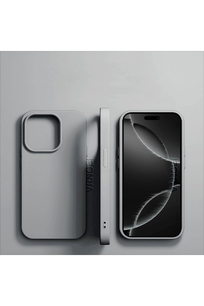 Choice iPhone 12 Light Gray Original Liquid Silicone Phone Case For iPhone 11...