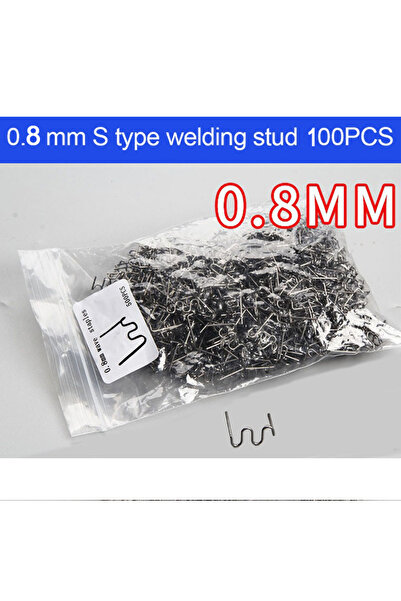 choice2 100Pcs S Nails 800/600/100PCS Hot Staples Plastic Welding Nail Weldin...