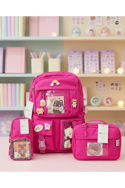 LE STYLE DE MARIE Tokyo Cute Korean Model Multi-Compartment 3-Piece Children'...
