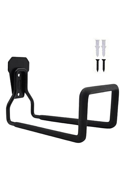 Choice Black Wall Mount Garden Hose Holder Water Hose Hanger Garage Storage H...