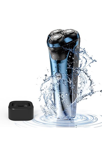 Choice Blue 2025 New Beard Shavers for Men Electric Razor Cordless USB Rechar...
