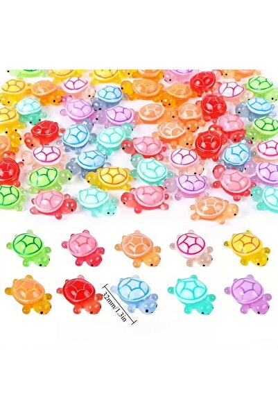 Choice5 20PCS-3.2CM-Randomly 5-100pcs 3size Luminous Turtle Home Decor Landsc...