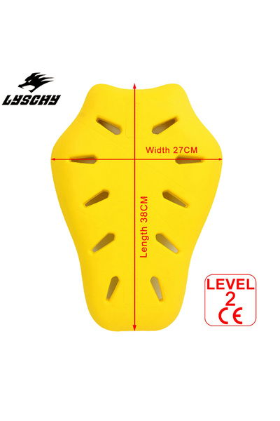 choice2 CE 2 Yellow LY-STB01 CE Approved Motorcycle Back Protector Jackets In...