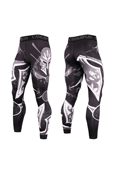 Choice XXL(80-90kg) KC193 Men's Running Leggings Sportswear Quick Dry Gym Fit...