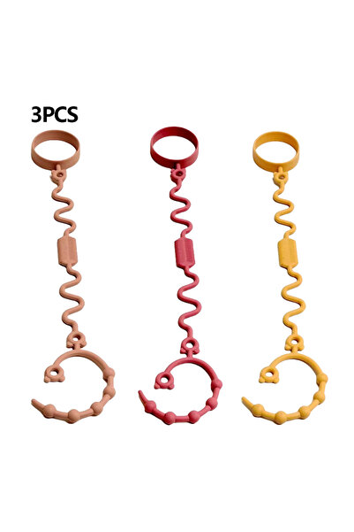 Choice1 B 3PCS Pieces Baby Silicone Bottle Drop Chain Pacifier Loss Preventio...