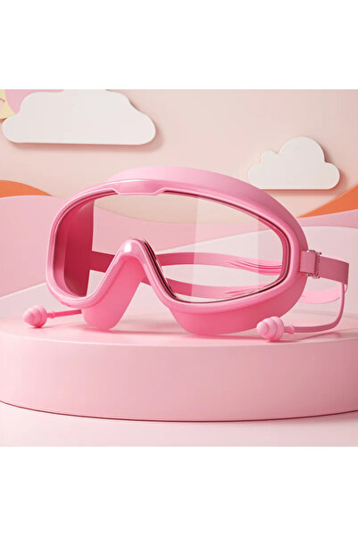 Choice1 C161-pink Kids Swimming Goggles Big Frame HD View Anti-fog Waterproof...