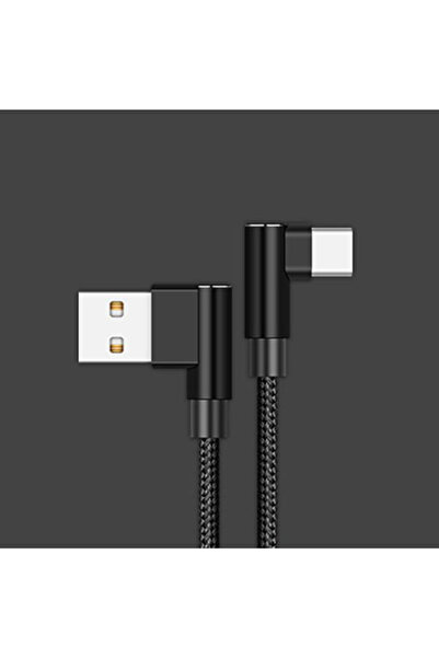 Choice 1m For Android Type C 5A USB A-C Cable 90 Degree Elbow Fast Charge Pho...