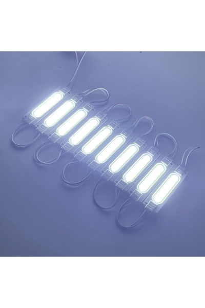 Choice3 وحدة إضاءة LED بيضاء 10 قطع COB 6LED 24V فائقة السطوع لإشارات جانبية ...