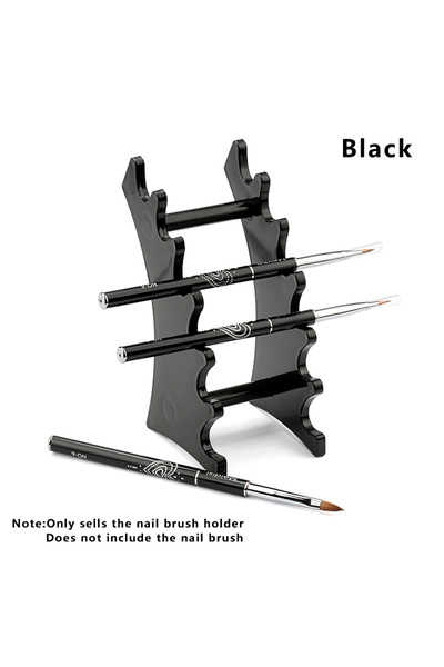 Choice ST-6 1 Set Nail Brush Holder Stand Salon Pen Rack Accessoire Brushes F...