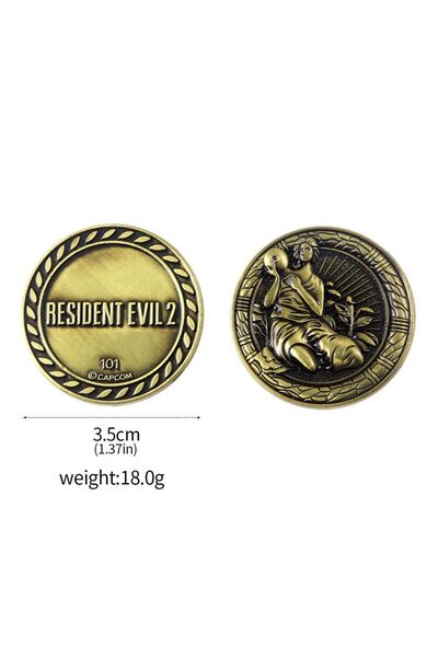 Choice K00045-02 Resident Evil RPD Key Set Keychain Necklace Raccoon City Pol...