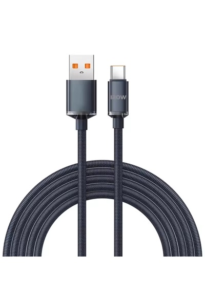 Choice5 2m black 120W Type C Cable Super Fast Charger Cord Quick Charge USB C...