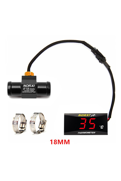 Choice9 Celsius-Red-18MM Motorcycle Water Temperature Mini Meter For XMAX250 ...