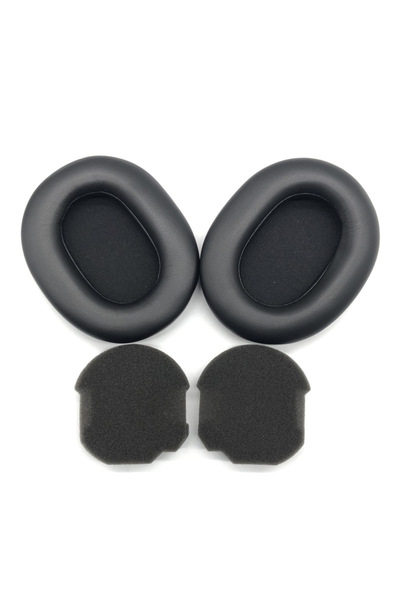 Choice black protein Replacement Sheepskin Protein Earpads Foam Ear Pads Cush...
