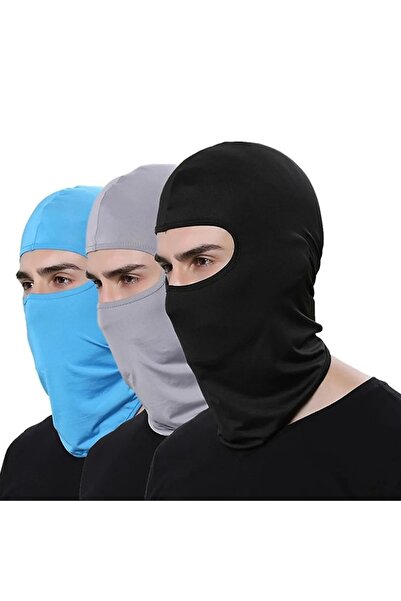 Choice8 3PCS Mixed Balaclava Motorcycle Face Mask Moto Helmet Bandana Hood Sk...