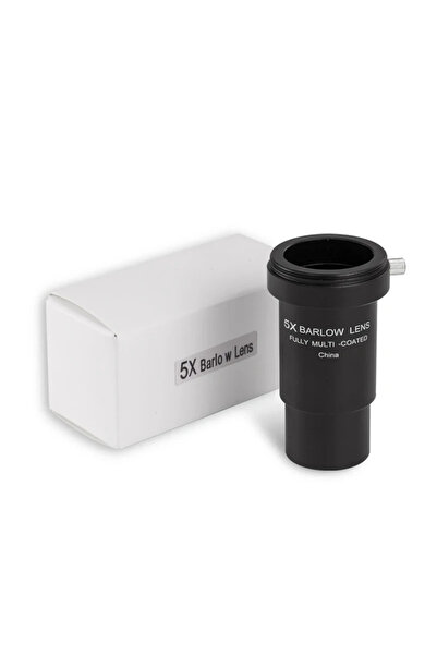 Choice 5X Barlow Lens All Metal 5x Barlow Eyepiece Lens Astronomical Telescop...