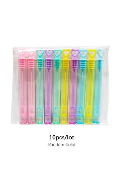 Choice 10pcs mix 10Pcs Mini Bubble Tube White Pink Soap Bottle Toys Wedding G...