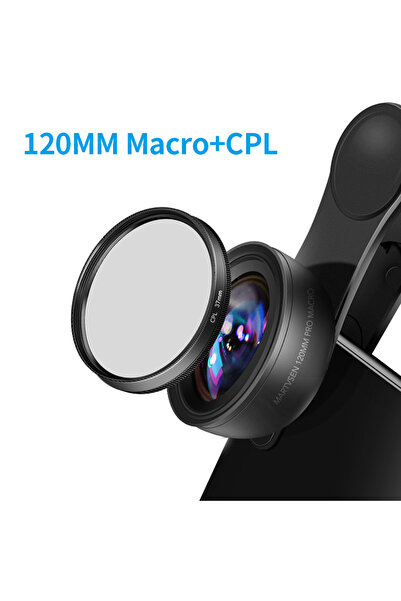 Choice PURPLE MARTVSEN 120MM Macro Lens, Professional 5K HD 10x Super Macro U...