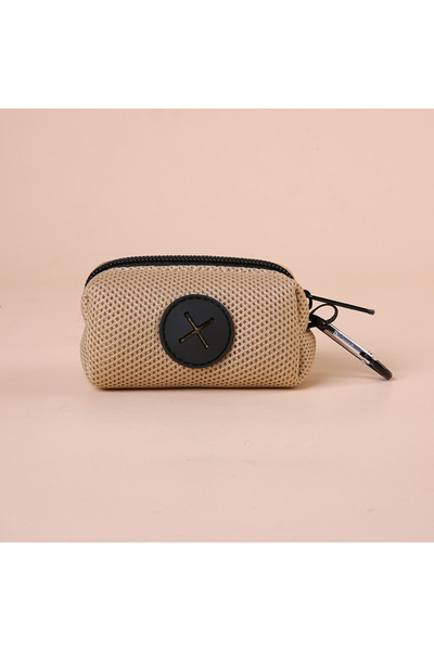 Choice13 khkai Canvas Dog Poop Bag Holder, Outdoor Pet Waste Bag Dispenser wi...