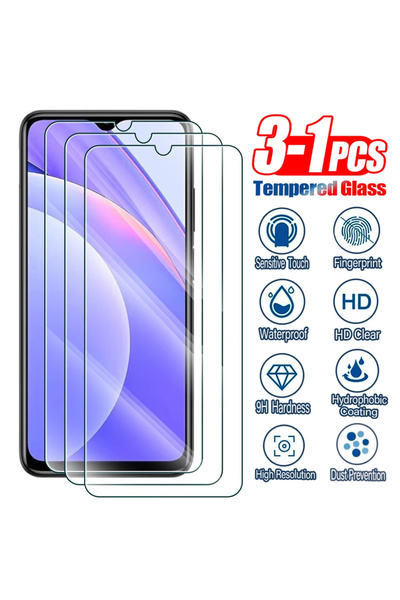 Choice48 Tempered glass 3 pieces Redmi 15 4G 1-3pcs Tempered Glass For Redmi ...