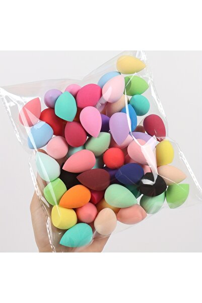 Choice3 100pcs-xfp-mix 10/20/50/100 pieces of mini beauty sponges, various sh...