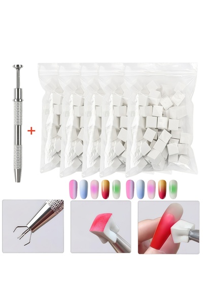 choice2 500Pcs With Grap 100/300/500Pcs Soft Sponges with Grabbing Pen for Om...