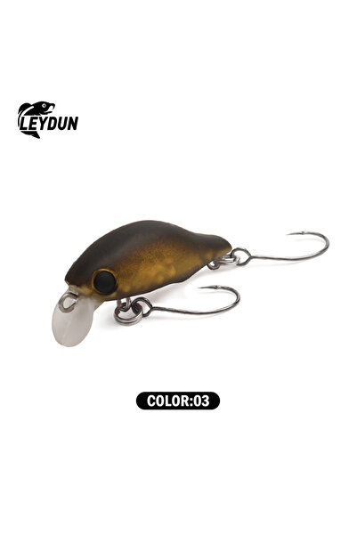 Choice color-03 Leydun Surface Minnow Fishing Lures 30mm 1.5g Floating Shallo...