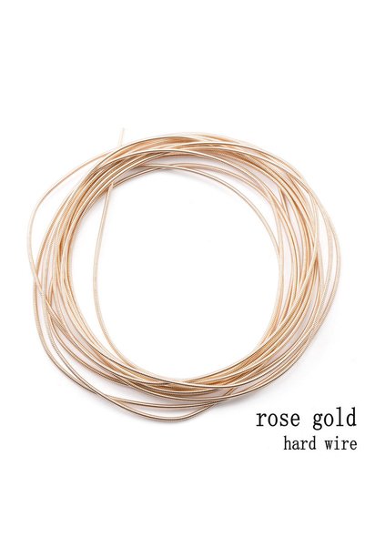 Choice hard wire-rose gold 10g/lot Jewelry Accessories Embroidery Badge Mat, ...
