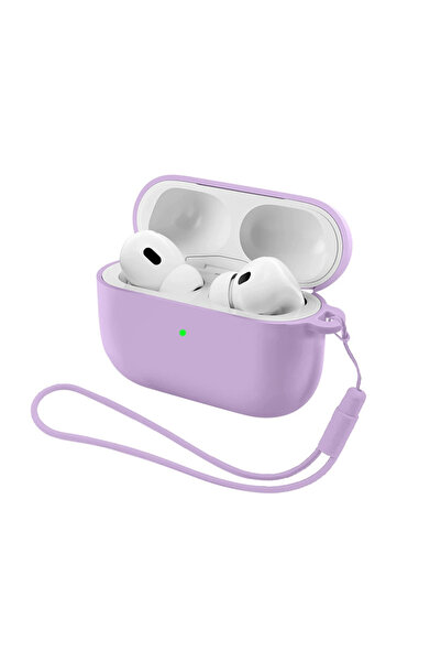 Choice32 For Airpods Pro 2 light purple 2 in 1 Liquid Silicone Earphone Case ...