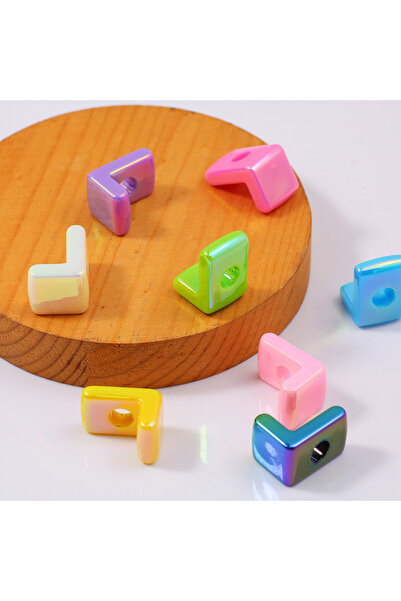 Choice74 Random 5Pcs letters L Random Colorful 5/10/15Pcs 26 Letters Acrylic ...