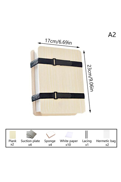 Choice A2 Leaf Pressing Kit DIY Press Flower Machine Tool Nature Wooden Dried...