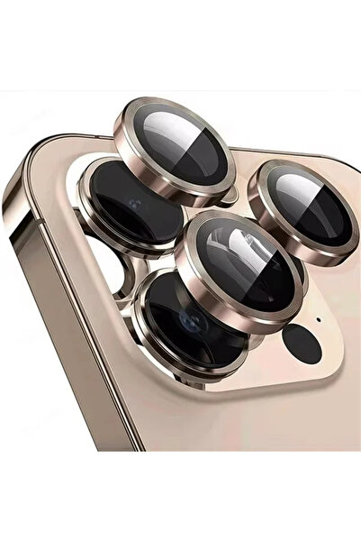 Choice 16Pro-16ProMax (3 قطع) واقي عدسة الكاميرا Desert Titanium 2-3 قطع لأجه...
