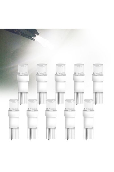 Choice 10PCS White 10PCS T5 W1.2W W2.3W Automotive Instrument Panel Backlight...