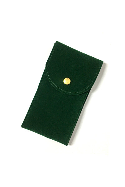 Choice B-Blackish Green Embers Watch Bag Blue Black Flannelette Gift Bag Trav...