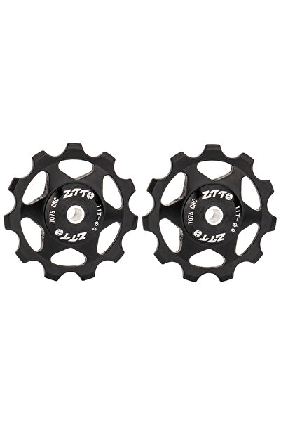 ZTTO 11T Black 2pcs MTB Bicycle Rear Derailleur Jockey Wheel 11T 13T Steel Be...