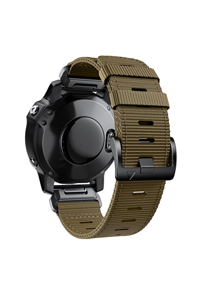 Choice9 QuickFit 22mm Khaki 26mm 22mm Nylon Quick Fit Strap for Fenix8 8X 7X ...