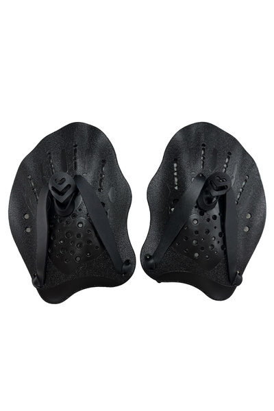 Choice Black 1 Pair Swimming Training Hands Flippers, With Adjustable Silicon...