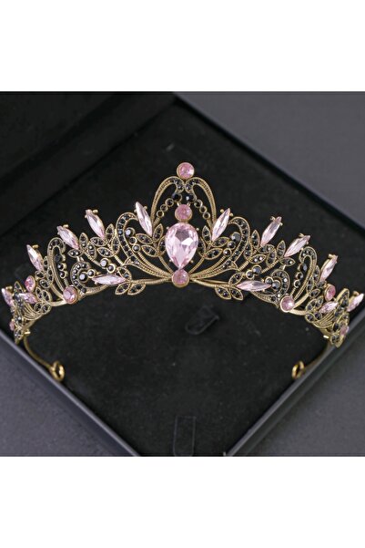 Choice Pink Bridal Headwear Purple-Colour Women's Grand Party Crown Birthday ...