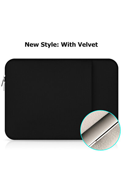 Choice 13-inch Black With Velvet Laptop Bag Notebook Case Sleeve Cover 11 12 ...