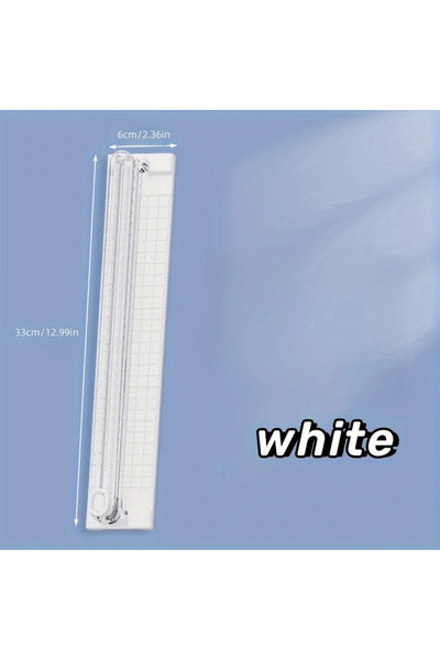 Choice1 white 1pc Portable A3/A4 Paper Cutter, Capable of Achieving Precise C...