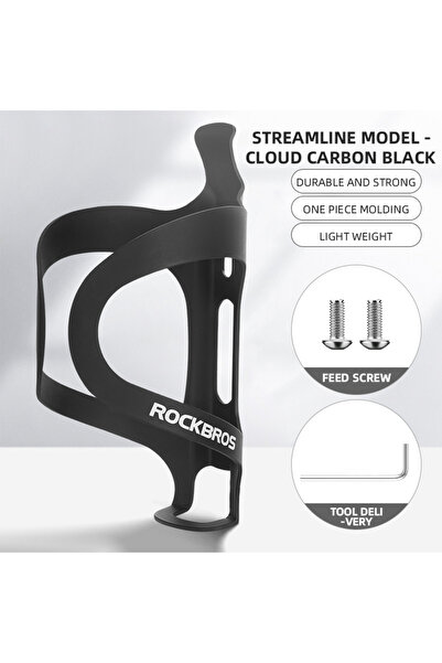 Choice ROCKBROS 2022-11a Black ROCKBROS Cycling Water Bottle Cage Ultralight ...